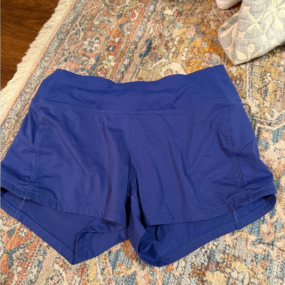 Lululemon blue shorts